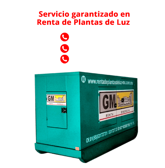 renta de planta de luz